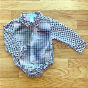 J&J 12-18 mo button-up onesie